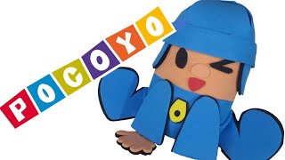 Dulcero de POCOYO en fomi y botella plástica #DIY #manualidades #2022