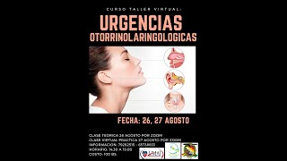 CURSO DE URGENCIAS OTORRINOLARINGOLOGICAS