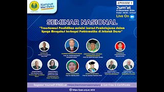 Seminar Nasional Prodi Doktor Pendidikan Dasar | Sekolah Pascasarjana UNJ