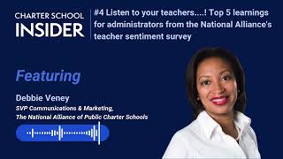 Episode 4 Top 5 takeaways for administrators from 'Listen to Your Teachers!' a nationwide Survey