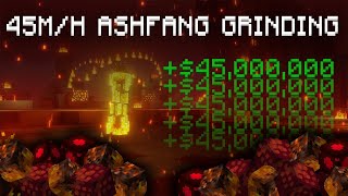 How to make 45M PER HOUR from ASHFANG MINIBOSS | Hypixel Skyblock