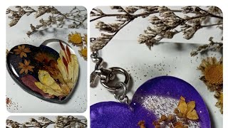 DIY keychains! Driedflowers Handmade