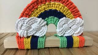 Macrame RainBow!!