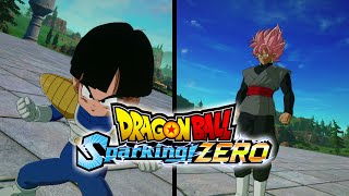 Kid Gohan vs Goku Black | DRAGON BALL Sparking! ZERO | No Commentary [4K]