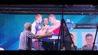 Final Right Junior and Masters Armwrestling Matches | IFA World Championship 2024, Greece