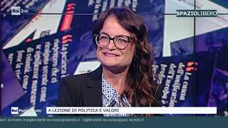 Martina Bacigalupi nel servizio di Rai3 sulla scuola di politiche EUPEOPLE della Fond. De Gasperi