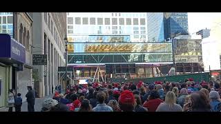 New York City up-close - part of the crowd that showed up for Trump rally at MSG, October 27, 2024