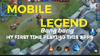 MOBILE LEGEND Bang bang | first time I play and EUDORA is my playing Hero.