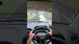 Tiago EV in Rain #tiagoev #tatamotors #driving #shorts #ytshorts