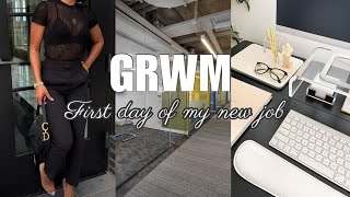 GRWM for my FIRST day at my FIRST CORPORATE job!! | Shalaya Dae