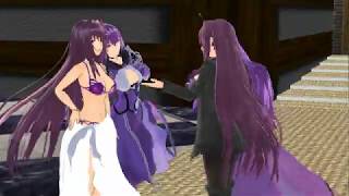 MMD Scathach  Competitive Couples