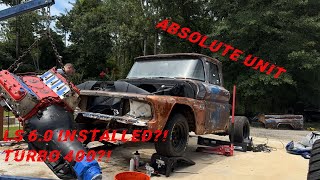 WE GOT THE LQ4 6.0 LS IN THE 1963 C10! EPISODE:1