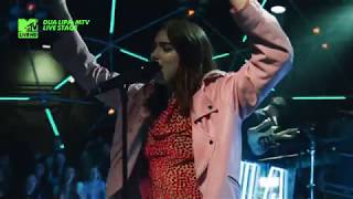 DUA LIPA - Lost In Your Light   MTV LIVE STAGE 2017