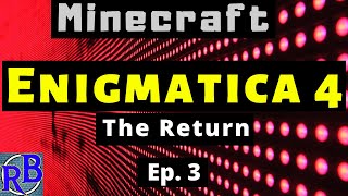 Enigmatica 4 - Ep.3 - Building Gadget!! - Modded Minecraft 1.14.4 Survival