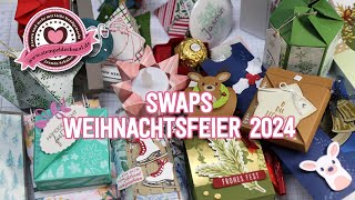 Swaps von der Stempelwiese Weihnachtsfeier | Viele kreative Ideen!