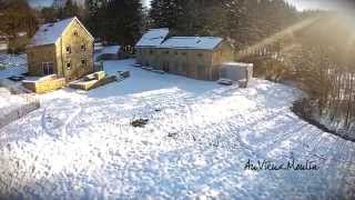 Au Vieux Moulin winterbeelden