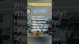 DRDO internship opportunities