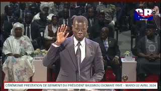 DIRECT:CÉRÉMONIE PRESTATION DE SERMENT DU PRÉSIDENT BASSIROU DIOMAYE FAYE – MARDI 02 AVRIL 2024