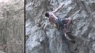 Derin Mavi 7c, IX Climber: Michael Svodoba  Manisa Sarıkaya Kaya Tırmanışı Rock Climbing Turkey