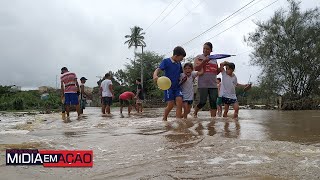 Caminhos da água: enchente no Rio Moxotó depois de anos de seca