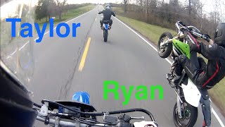 Taylor, Ryan, and Some Long Wheelies