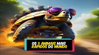 Os 3 animais mais rápidos do mundo #capcut #fatos #curiosidades #mundo #animal