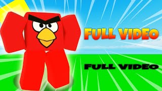 If Angry Birds played Roblox bedwars.. (FULL VERSION)