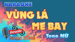 Vùng Lá Me Bay Karaoke - Tone Nữ - Karaoke Nhạc Sống Sóc Trăng