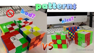 Some rubiks Cube Patterns