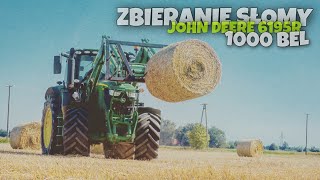 Zbieranie Słomy 2020 ☆ 1000 Bel ☆ John Deere 6195R & Deutz-Fahr 6160 ☆ AGRO Wiesniak™