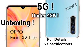 OPPO Find X2 Lite Unboxing | 5G | Specification | Price | Features - under 42K !