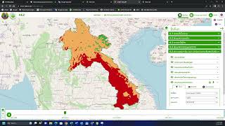 Lao scenario Thermal climate past and in the future