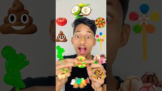 Colouring emoji food mukbang🤩🎨 #asmr #food #mukbang #shortvideo #newsong