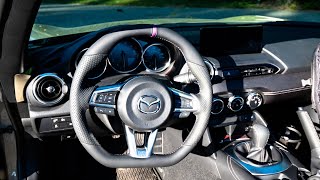 Installing custom Guardian Designs steering wheel on my 2024 ND3 Miata