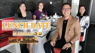 Lunch date at asaran with P-Batallion 🤣😅 || Bala ka Jan!