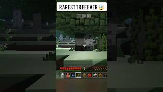 I FOUND RAREST TREE IN MINECRAFT 😈#minecraft #shorts #edit