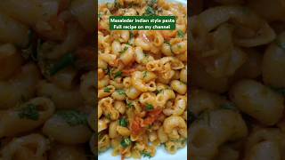 masaledar indian style pasta #macaroni #veg pasta#viral