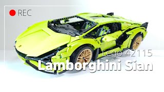 레고 람보르기니 시안 커스텀 본닛  | Lego 42115 Lamborghini sian Custom Bonnet & ledkit Review