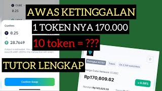 AIRDROP CRYPTO TERBARU POTENSI HADIAH JUTAAN CUBE TESTNET TUTORIAL