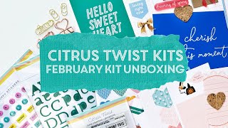 Citrus Twist Kits - February Kit Unboxing