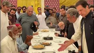 Imran Khan The method of distribution of aid to the flood victims was also discussed