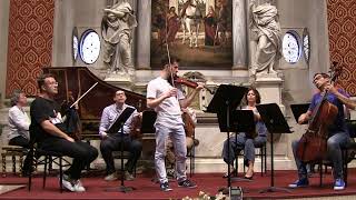 Vivaldi violin concerto (RV 204 in D major) L.Ranzato - Interpreti Veneziani  (in rehearsal)