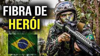 FIBRA DE HERÓI 🇧🇷 - CANÇÃO LEGENDADA #exercito #militar #brazil