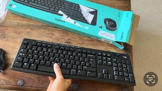 ASMR unboxing new work laptop, keyboard and mouse | no talking