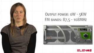 Presentation and Sales Options - Elenos FM Transmitters