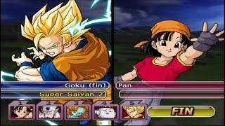 Dragon Ball Z Budokai Tenkaichi 3 Goku SSJ2 VS Pan