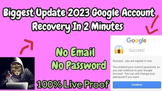 how to recover gmail account 2 Step verification problem solve | google account recovery 2023 |