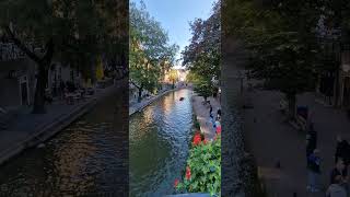 Watching the Oude gracht in Utrecht