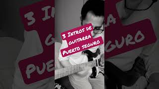 INTROS PUERTO SEGURO Guitar Solo | #Shorts