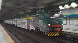 TRENO TSR TRENORD | R3 007 | S1 per SARONNO! stazione di Milano Lancetti!